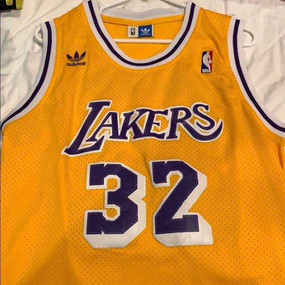 Lakers stitched Magic Johnson Jersey - Picture 1 of 2